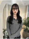 kotaro ミディアムなウルフとブルーブラック