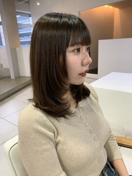 ユッカ 高槻茨木店(YUCCA) ワイドバング・レイヤースタイル