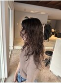 パーマ　レイヤーパーマ　ロングレイヤー