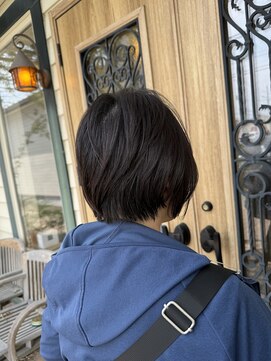 チョコレート(chocolate) 髪質改善大人可愛い20代30代40代50代ショートボブ