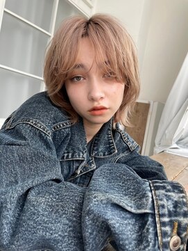 ホネン(honen) ハイトーンベージュ/レイヤー/レイヤーカット/薬院大通/天神