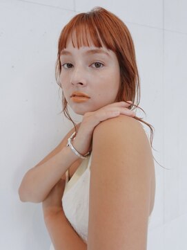 トリコ ショップアンドヘアサロン(tricot shop hair salon) おんまゆ/オレンジカラー/暖色カラー