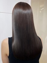 カミラボ(KAMI LABO)&nbsp;艶髪 20代 暗髪 髪質改善トリートメント ロング ダークブラウン