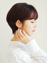 インセプション 銀座(INCEPTION)&nbsp;丸みショート・ボブ/丸顔/前髪あり/絶壁解消/40代/30代/長め