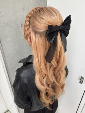 スタジオカラー(Studio Color) ハーフアップ