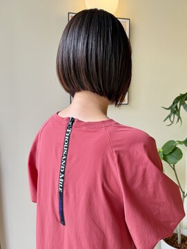 ヒントステーション(HINTSTATION) 〈浅草 半個室〉前下がりボブ