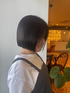 12/7 切りっぱなしボブ kiyoka