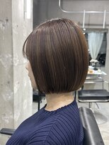 ルイ(ROUIS produced by LUCK 津田沼) 大人ボブ/グレージュ/ベージュ/似合わせカット