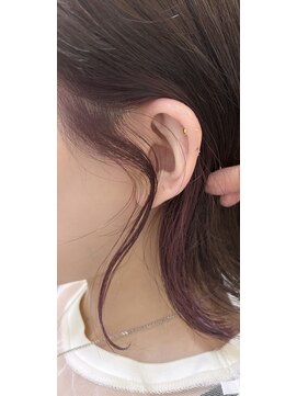 エレノア 自由が丘店(Eleanor) 自由が丘/インナーカラ‐ピンク/トリートメント/イルミナカラー