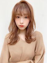 トゥーナ 表参道(tona)&nbsp;ミディアムレイヤー、外ハネボブ、グレージュ、脱白髪染め☆