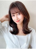 【20代30代】似合わせカット/大人ガーリーセミロング