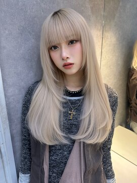 ロンドロゼ 池袋(Lond rose) レイヤーカット　韓国ヘア