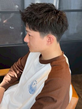 ローレンアンドパレード 並木坂店(Lauren&Parade) アップバング メンズショート ツーブロック 束感 20代 爽やか