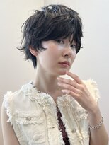 リンネテラス(Lin'ne terrace)&nbsp;ゆるく動く大人ショートのパーマスタイル＊