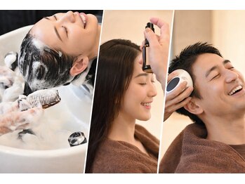 ヘアースタジオフォルムの写真/頭皮改善ヘッドスパで髪と心に輝きを☆極上の癒やし体験をお届け！