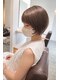 シェルク バイ シャッセ(cerc by SASE)の写真/【小顔に見せる顔周りカット】伸びかけもキレイにまとまるショートで春のイメージチェンジにおすすめ◎