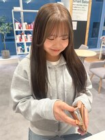 パーク(PARK)&nbsp;透明感オリーブベージュ ブリーチなしダブルカラー