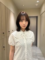 ウインナーヴィジョン 栄 久屋大通店(WINNER VISION)&nbsp;【透明感カラー】イルミナカラーでツヤ髪オリーブベージュ☆