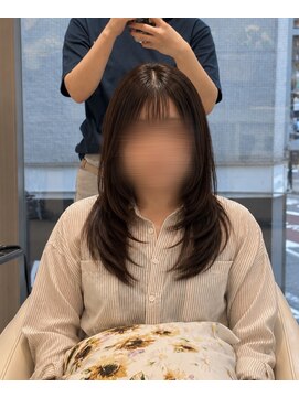 アッシュ 池袋店(Ash) ハイレイヤーで顔周りすっきり