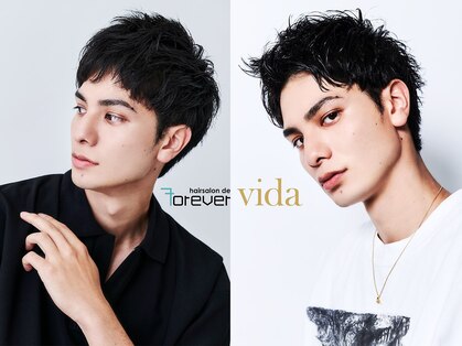 hairsalon de Forever vidaメンズサロン/Men'sカット/Men'sパーマ/Men'sカラー/眉毛の写真