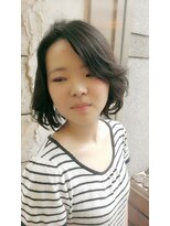 アンジェロッティ 川口駅東口(angelotti by anyhow)&nbsp;手グシで簡単！ナチュラルな重軽ボブ☆