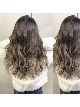 アライブ ハラジュク(ALIVE harajuku) 【ALIVE原宿】バレイヤージュセミウェットグラデーションカラー