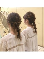 ヘアメイク ジェイエム&nbsp;ゆるふわたまねぎアレンジ