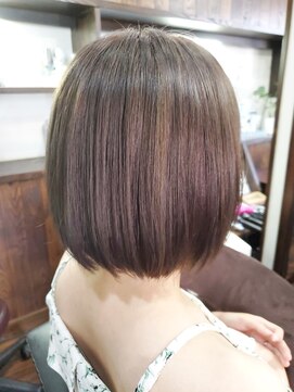 ベースヘアー(BASE hair) 透明感ばっちり☆ヴァイオレットボブ♪
