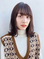 【GARDEN荒井夏海】毛先ワンカールで可愛いレイヤーロブ