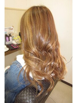 コアフィールフィス(COIFFURE fils) 【見附・今町】M3D×ハイライトカラー　バレイヤージュカラー