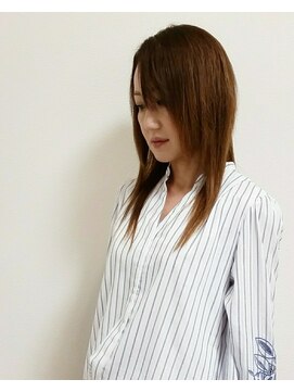 ヘアー キュート(hair CUtE) 女度高めの涼しげストレート☆