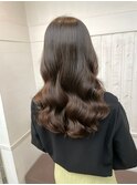 大人かわいいエギョモリ ミルクティーブラウン ひし形シルエット
