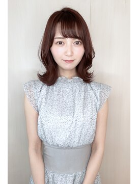 ニコ ヘアデザイン(nico hair design) ゆるい外はねパーマ