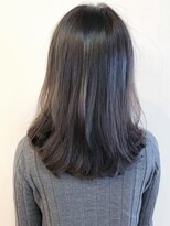 リコ(LIKO)&nbsp;大人のゆるふわセミロング☆デジタルパーマ/白髪染め/ツヤ髪
