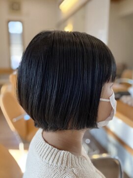 ギャロップヘアー グラデーションボブ