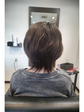 エスマイル(S mile) ◎ウルフ×ポイントパーマ◎