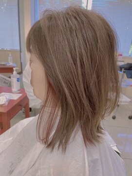 ヘアークリエイション クラフト(HAIRCREATION CRAFT) 明るい印象を与えてるくれるカラー