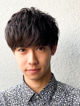 エルマーク(L-MARK) マッシュスパイラルパーマツイストスパイラル波巻きメンズ