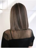 エアタッチ_グレージュカラーボブウルフココアベージュ_ba402223
