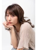 ☆波巻きセミロング☆/30代40代50代