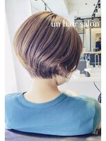 アン たまプラーザ(un) 骨格補正ショートボブ【たまプラーザ髪質改善オージュアサロン】