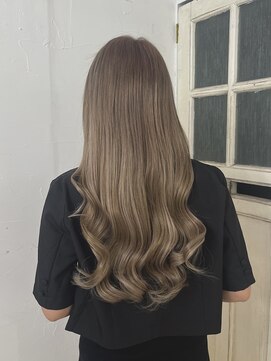 ハイエクステンション 京都駅前店(Hi-Extension) くすみブラウン ★ mao_08