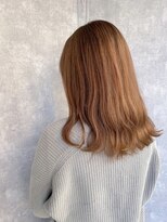 シード 成増 下赤塚店(ced.)&nbsp;ブリーチ無しダブルカラーブラウンミルクティーベージュ髪質改善