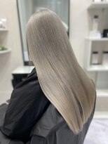 ラムシェール(LamChele)&nbsp;【lamchele】ホワイトミルクティーグレー×ブリーチカラー