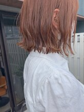 ミカサ(MICASA) ブリーチなし/アプリコットオレンジ/白髪染め可能/mio kuwamoto