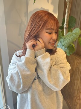 ティオ バイ スニップ(Tio by snip) オータムアプリコットカラー◎