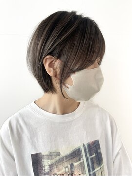 ボーテコンシェル 錦糸町(beaute concier) ミルクティーベージュダブルカラーインナーカラーケアブリーチ