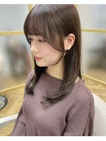 トッカ 三ノ宮店(tocca)&nbsp;大人可愛い/オリーブベージュ/顔周りカット/20代/30代