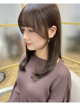 トッカ 三ノ宮店(tocca) 大人可愛い/オリーブベージュ/顔周りカット/20代/30代