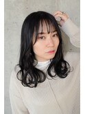 大人の艶髪ブラックカラー